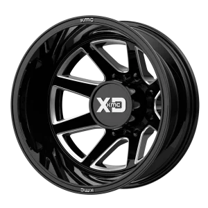 XD Series – XD845 PIKE DUALLY – Black – 20″x8″ -176mm – Summer Wheels – XD845208873176N